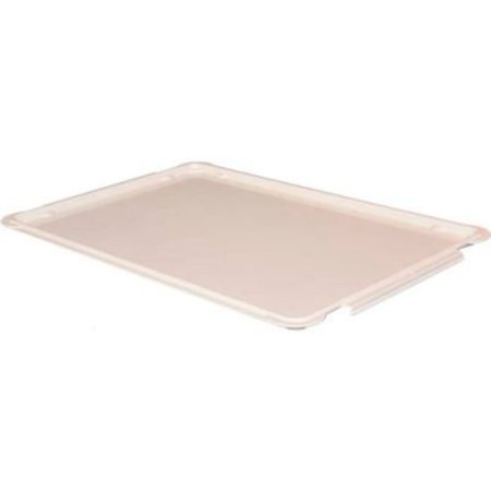 MFG TRAY Molded Fiberglass Stacking Tote 887008 Lid for 880008 Tote - 25-3/4"L x 17-3/4"W, White 8870085269